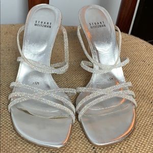 STUART WEITZMAN Cinderella lucite heel